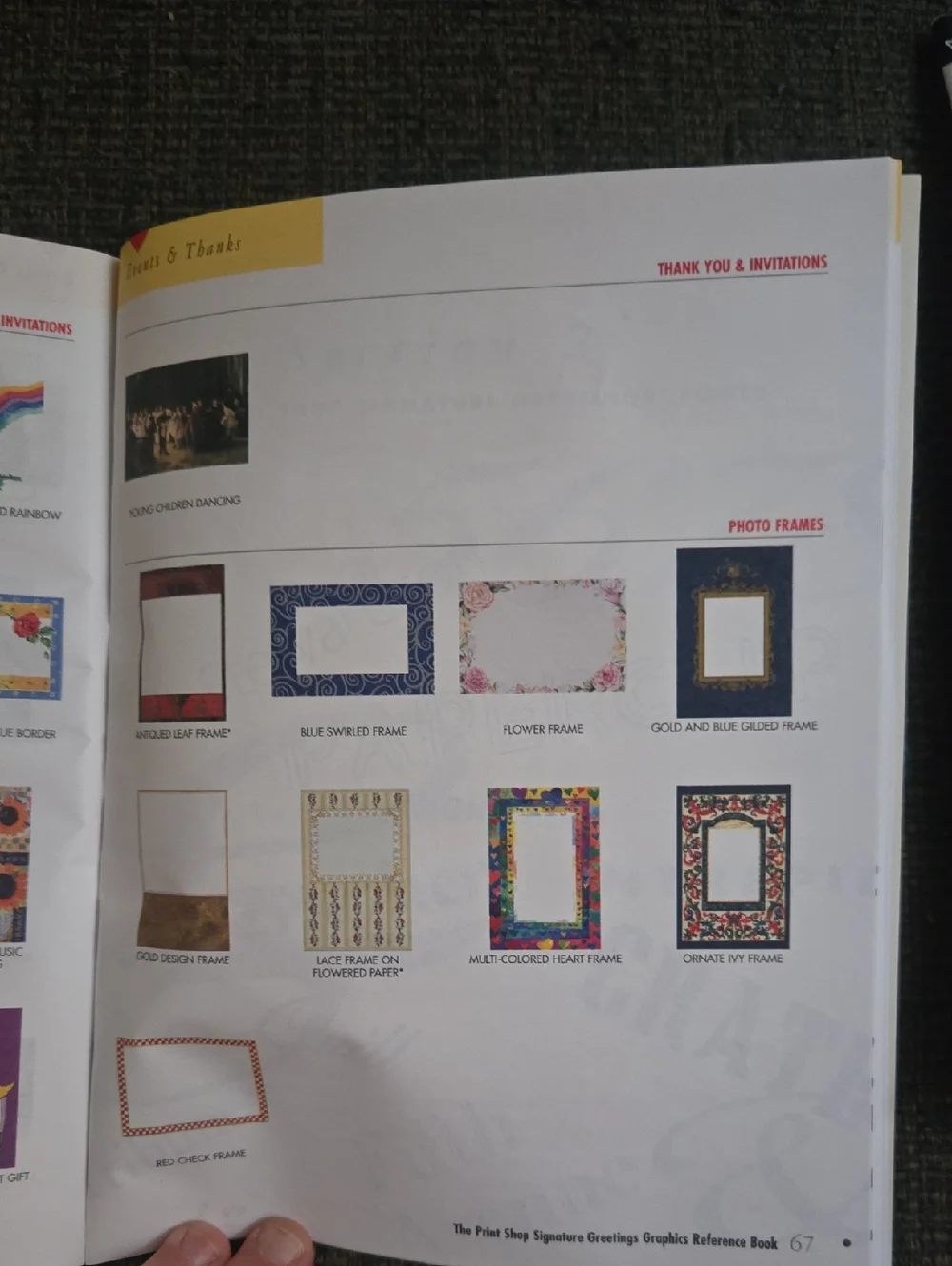 Vintage Broderbund: The Print Shop Signature Greetings Software